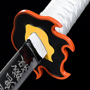 <span class=keywords><strong>Katana</strong></span> de l'anime populaire Demon Slayer, <span class=keywords><strong>Rengoku</strong></span> Kyojuro, accessoire de cosplay, pour collection et décoration - Product Image 4