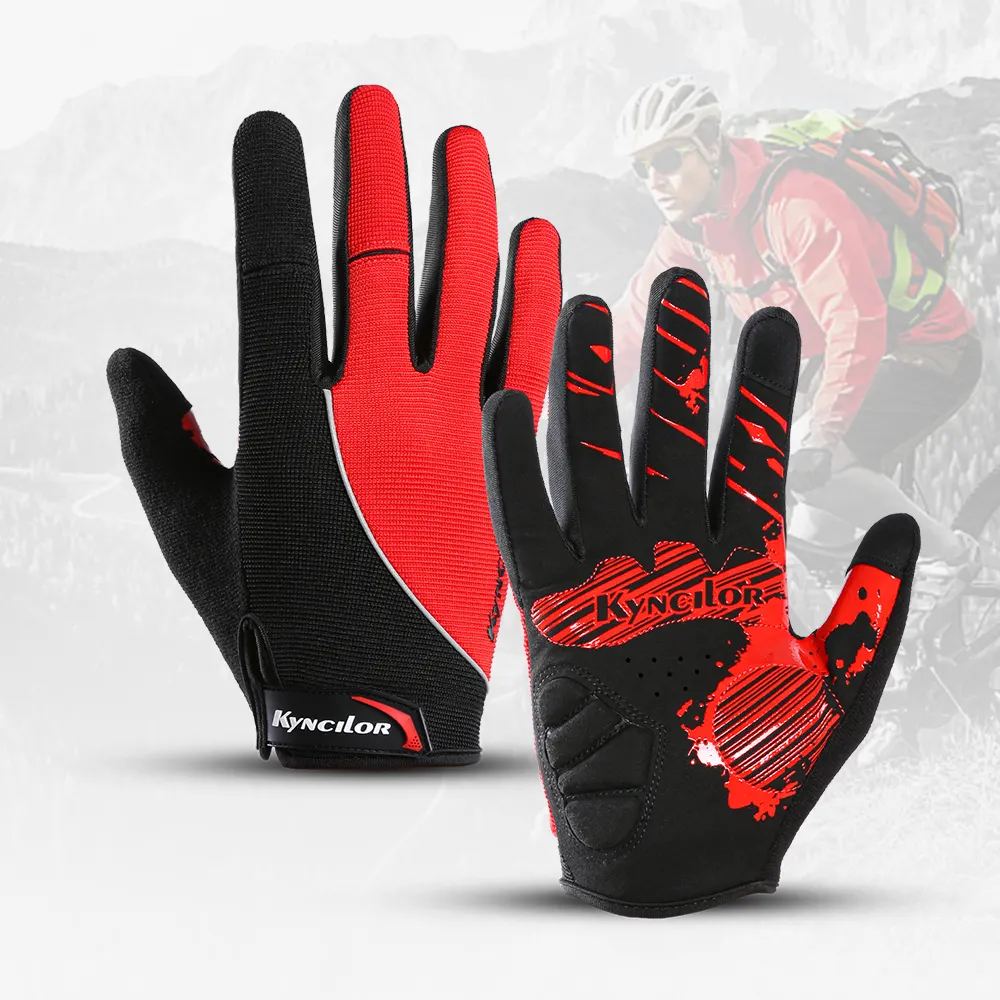 Kunden spezifische Motorrad-Renn handschuhe Radfahren Mountainbike-Handschuhe Männer Frauen Sport Fahrrad Fahrrad zubehör Motocross-Handschuhe