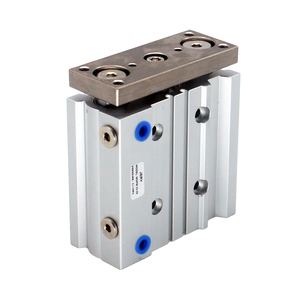 SMC loại ba trục Rod Hướng Dẫn Hành động kép mgpm loạt nhỏ gọn khí nén xi lanh không khí Gripper - Product Image 2