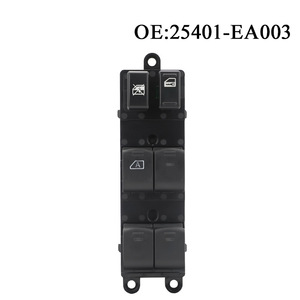 Interruptor de Ventana Automotriz Compatible con Modelos Nissan 2005-2012, Material ABS, Nuevo, Interruptor de Ventana Eléctrica - Product Image 1