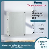 Boîtier de jonction étanche et anti-poussière en aluminium moulé avec revêtement en poudre FA15-2 25019090 mm