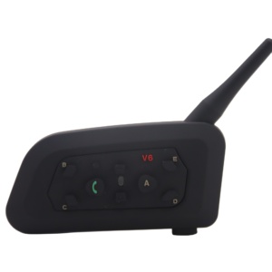 Intercomunicador para Motocicleta TOUCARE <span class=keywords><strong>V6</strong></span> Bluetooth 5.0, Auriculares Impermeables con Cancelación de Ruido para 6 Personas, Compartir Música para Motociclismo en Grupo - Product Image 2