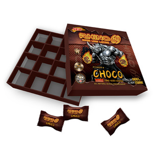 Caja de Regalo de Chocolate Negro Rhino-Choco VIP para Hombre Extra Fuerte - Product Image 2