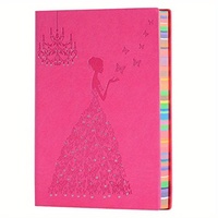 Carnet de notes rechargeable en cuir PU, à feuilles mobiles, pour voyage, organisateur, cadeau, pages épaisses, lignées, vierges, à pois, quadrillées