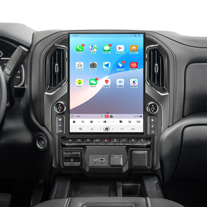 Écran Tesla 15,6 pouces, autoradio Android pour Chevrolet Silverado GMC Sierra 2019-2023, unité centrale multimédia, navigation CarPlay - Product Image 1