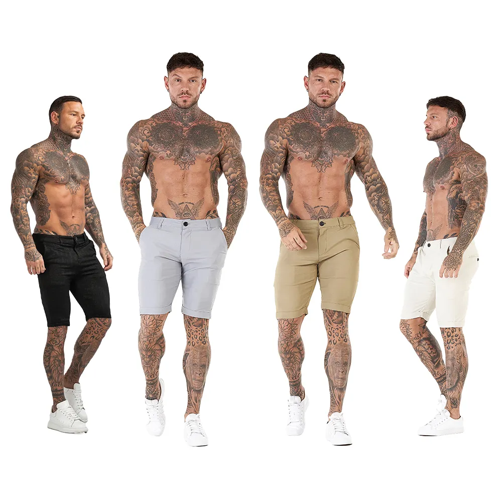 High Quality Wholesale Custom Chino Shorts Men'S Sports Five-Point Pants Men'S Gym Shorts