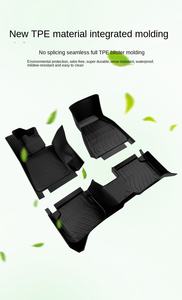 Offre Spéciale tapis de pied en cuir TPE 5D ensemble complet tapis de sol tapis arrière pour divers véhicules, y compris siège pour Tesla Y Audi A4 HRV A3 - Product Image 2