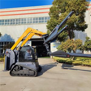 โรงงานฉางหลินจัดจำหน่ายโดยตรง รถตักตีนตะขาบขนาดเล็ก 1200 กก. ได้รับมาตรฐาน CE และ EPA รถตักขนาดเล็กแบบสกิดสเตียร์ - Product Image 1