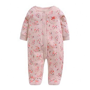 Tutina per Neonati 100% Cotone con Stampa Integrale a Prezzo di Fabbrica, <span class=keywords><strong>Pigiama</strong></span> per Bambine - Product Image 1