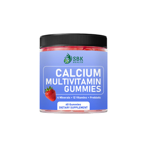 Suplemento de Crecimiento Personalizado de Fábrica, Gomitas Multivitamínicas con Calcio para Niños, con Prebióticos para Aumentar la Vitalidad - Product Image 1