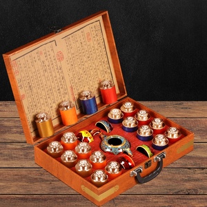<span class=keywords><strong>Thé</strong></span> noir Jin Junmei Zhengshan Golden Eyebrow Dahongpao Tieguanyin de première qualité 240g – Coffret cadeau haut de gamme en gros - Product Image 3