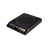 Vente directe d'usine 1 plaque chauffante Indection Table de cuisson Portable Commercial brûleur unique cuisinière à Induction électrique cuisinière