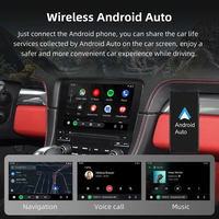 CARABC Interface sans fil CarPlay Android Auto pour Porsche PCM4.0 Cayenne Paramela Carman 7" 2017-2018