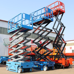 Plataforma Elevadora de Tijera Hidráulica Autopropulsada Eléctrica Móvil China de 320 KG y 12 M de Altura Media - Product Image 6