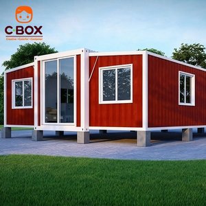 Casa Contenedor Expandible de 20 pies, Prefabricada, Residencial, Moderna, Tipo Villa, con Paneles Sándwich, Plegable de Doble Ala, Marca Cbox - Product Image 3