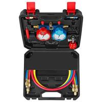 Car R134 R410a R22 R407c Manifold Gauge Set for Air Conditioner Refrigeration Vehicle Tools
