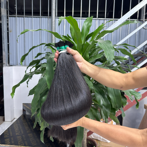 Cheveux vietnamiens bruts en gros - Lisses, soyeux, bébé - Fins, 100% cheveux humains naturels en vrac - Product Image 3