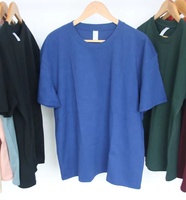 Calidad superior Grueso 100% Algodón Peso pesado 280gsm Multi Color sólido Camiseta para hombres y mujeres