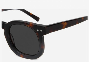 Vicente Custom Men's Fashion Gafas de Sol de alta calidad azul grueso polarizado Tac Vintage/Vacuum Glass White PC Frame colores personalizados - Product Image 2