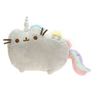 Peluche Donut Chat Grosse Taille Créative en Gros 15cm, Coussin en Peluche Donut Chat Grosse Taille, Jouet Chat Cookie Gris - Product Image 4