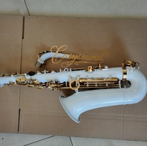 Saxophone Alto Mib Clés d'Or Laque Blanche Professionnel Mi Bémol Alto SAX <span class=keywords><strong>pour</strong></span> Étudiants Débutants - Product Image 2