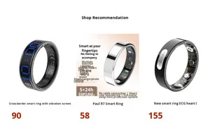 リングフィットネス ボディトラッキング トレンド位置情報 磁気薄型タッチ メンズステンレススチールモニター タイマー ODM スマートリング IP68 - Product Image 6