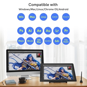 <span class=keywords><strong>Veikk</strong></span> บอร์ดวาดภาพดิจิตอลความไวต่อแรงกด8192ระดับ VK2200 Pro หน้าจอขนาดใหญ่21.5นิ้ว - Product Image 5