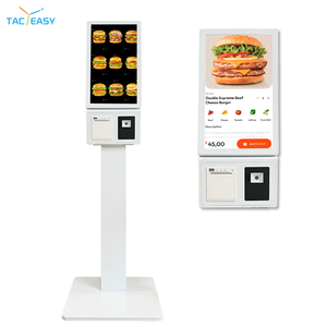 Kiosco de Autoservicio OEM de 21.5 y 23.5 Pulgadas con Múltiples Métodos de Pago (QR/NFC/Efectivo) <span class=keywords><strong>para</strong></span> Optimizar el Pago en Restaurantes, Cafeterías y Zonas de Comida, con Certificación CE y RoHS - Product Image 4
