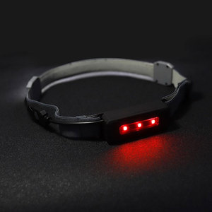 Lampe frontale à bande élastique <span class=keywords><strong>rechargeable</strong></span>, bande lumineuse de travail, lampe de poche <span class=keywords><strong>LED</strong></span> COB 40, lampe frontale de course avec bande élastique - Product Image 3