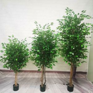 Искусственное растение баньян в горшке для декора интерьера: для гостиной, торгового центра, отеля - Product Image 3