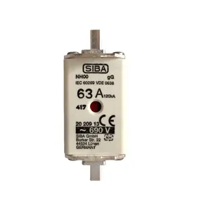 Best selling genuine new in box hrc fuse 12kv NH00 siba fuse