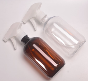 Transparent Clear Plastic PET PP Cleaning Liquid Detergent <b>Trigger</b> 8oz 10oz 16oz <b>Spray</b> <b>Bottle</b> - Product Image 1