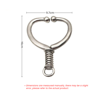 Anillo Nasal <span class=keywords><strong>de</strong></span> Acero Inoxidable <span class=keywords><strong>de</strong></span> Nueva Condición, Fácil <span class=keywords><strong>de</strong></span> Usar, para Ganado, Anillo <span class=keywords><strong>de</strong></span> Tracción para Terneros y Equipo <span class=keywords><strong>de</strong></span> Ganadería - Product Image 6