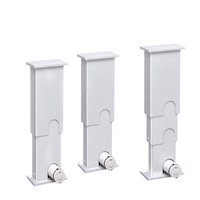 Colonne de levage électrique réglable en hauteur pour table, bureau, mobilier, capacité de charge 2000N-8000N, 3 segments