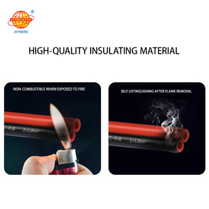 Rvb 2*0.75mm2 18AWG oxy-miễn phí đồng bị mắc kẹt Conductor PVC cách điện mô hình 300/300V linh hoạt song song Cáp nhà máy xây dựng - Product Image 4