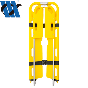 BDST206B Ambulancia PE Plástico Extensible Desmontable Camilla con cinturón de seguridad Camilla de transferencia de pacientes - Product Image 2