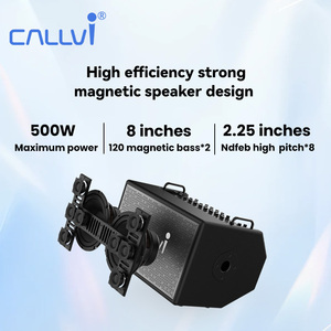 Hệ thống loa âm thanh loa siêu trầm hiệu suất cao 500W DJ Loa răng xanh bên và hệ thống âm nhạc loa âm thanh - Product Image 4