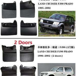 อุปกรณ์เสริมบังโคลนรถบังโคลนบังโคลนบังโคลน1997-2002 FJ90 LC90 3ประตู- - Product Image 6