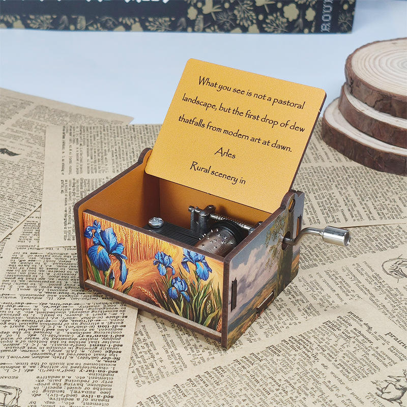 Pastoral scenery of arles (hand crank)