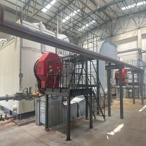 Chaudière à vapeur industrielle à faibles émissions WNS 1 tonne, 3 tonnes, 5 tonnes, 9 tonnes, gaz naturel, diesel, double combustible, pour chauffage industriel - Product Image 1