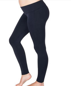 Comodidad personalizada, ropa de gimnasio de maternidad, mallas activas de tiro alto, <span class=keywords><strong>cobertura</strong></span> total <span class=keywords><strong>para</strong></span> <span class=keywords><strong>embarazadas</strong></span>, pantalones de yoga con bolsillo <span class=keywords><strong>para</strong></span> teléfono - Product Image 3