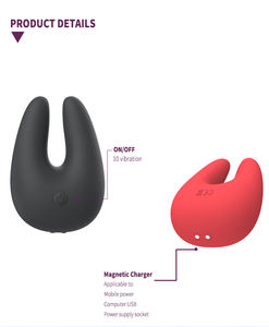 Vibromasseur double lapin à 10 fréquences pour femmes, massage des seins, forte vibration, stimulation clitoridienne, silicone liquide, jouet sexuel pour adultes - Product Image 3