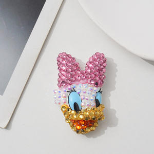 Accessori in Resina a Forma di Paperella Stile Cartone Animato, Materiali Fai-da-Te per Accessori per Capelli, Forniture per Decorazioni di Gioielli con Colla AB - Product Image 3