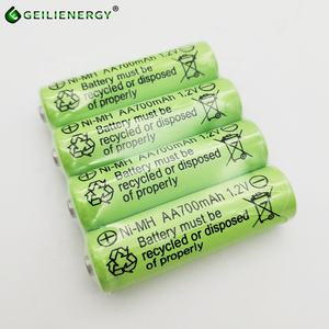 1.2v AA Ni-mh 배터리 브라운 면도기 Ni-mh AA 배터리 1.2v 700mah 충전식 - Product Image 1