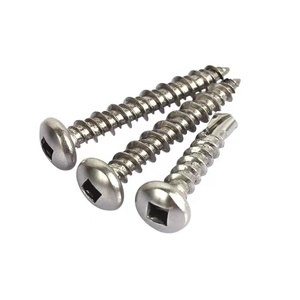 Viti Autofilettanti Personalizzate in Acciaio Inox 304 316 con Testa Tonda Quadrata per <span class=keywords><strong>Legno</strong></span> e Metallo - Product Image 3