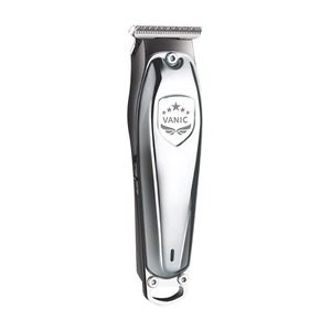 Cortadora de pelo eléctrica Vanic, motor sin escobillas recargable, cuerpo metálico, longitudes ajustables para corte de pelo profesional - Product Image 2