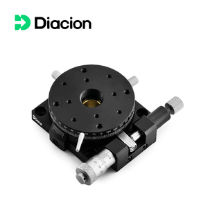 Prova ottica di alta precisione CNC lavorazione manuale stadio rotante Diacion RSPG60 60 60mm R-asse montato micrometro testa - Product Image 2