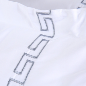 Taitang Hotelbedarf: Komplettlösung für bestickte Bettbezüge – Designs für Einzel- und Doppelbetten, weiße bestickte Hotelbettwäsche - Product Image 3