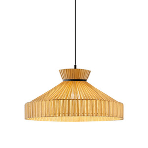 Lustre de couleur crème E27, lampe suspendue ronde Led pour salon, chambre à coucher, Restaurant, Bar, décoration de la maison - Product Image 5