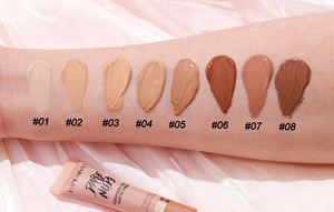 Corrector líquido mate natural impecable esculpido, crema de base de fácil uso para cubrir los poros, brillo, control de aceite, Cosméticos de maquillaje - Product Image 4